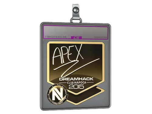 Sticker Slab | apEX (Gold) | Cluj-Napoca 2015