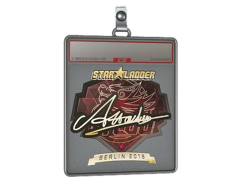 Sticker Slab | Attacker (Gold) | Berlin 2019