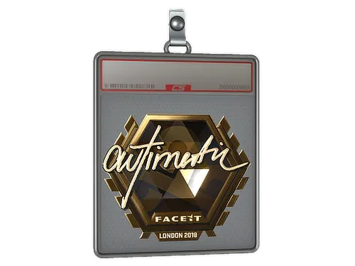 Sticker Slab | autimatic (Gold) | London 2018