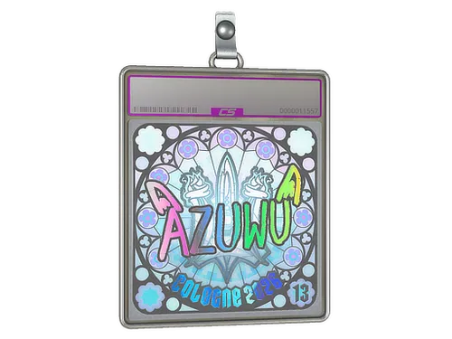 Sticker Slab | AZUWU (Holo, Ranked) | Cologne 2026