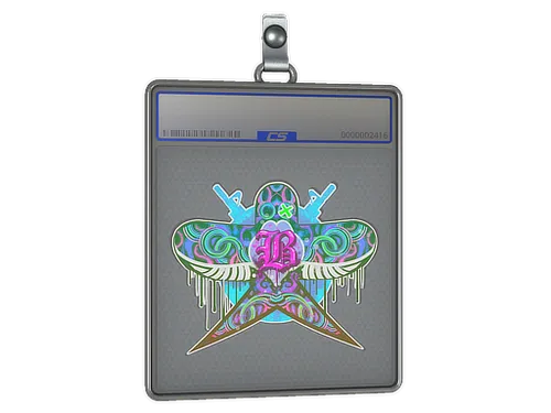 Sticker Slab | Blue Swallow