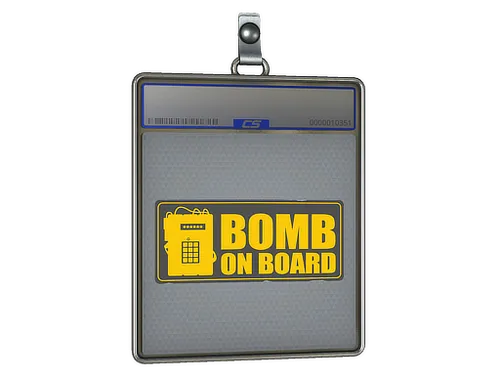 Sticker Slab | Bomb On Board