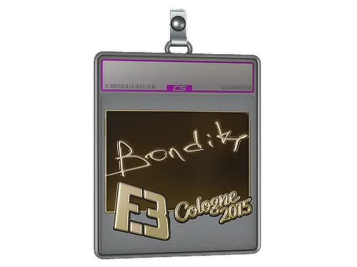 Sticker Slab | bondik (Gold) | Cologne 2015