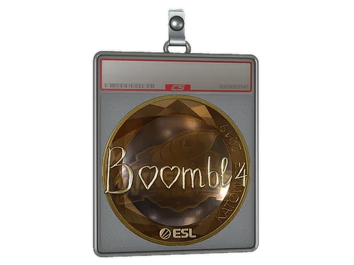 Sticker Slab | Boombl4 (Gold) | Katowice 2019