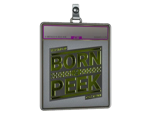 Sticker Slab | Born To Peek (Foil)
