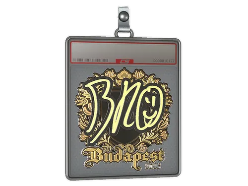 Sticker Slab | br0 (Gold) | Budapest 2025