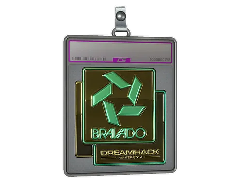 Sticker Slab | Bravado Gaming (Gold) | DreamHack 2014