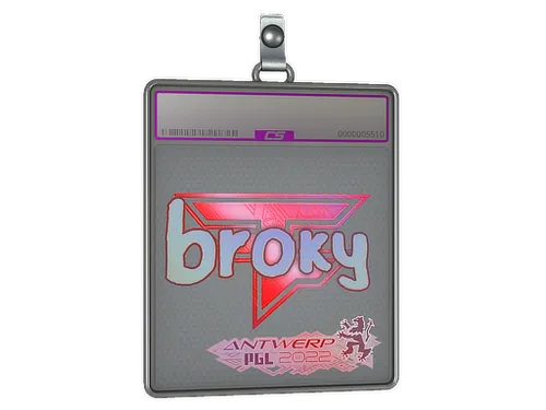 Sticker Slab | broky (Holo) | Antwerp 2022