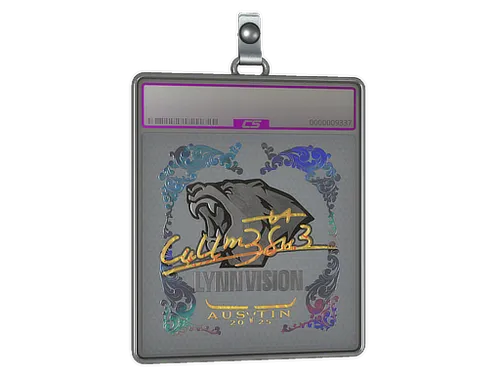 Sticker Slab | C4LLM3SU3 (Holo) | Austin 2025