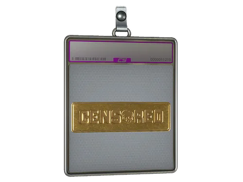 Sticker Slab | Censored (Foil)