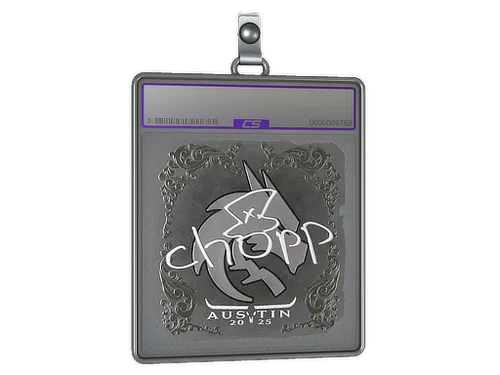 Sticker Slab | chopper (Foil) | Austin 2025