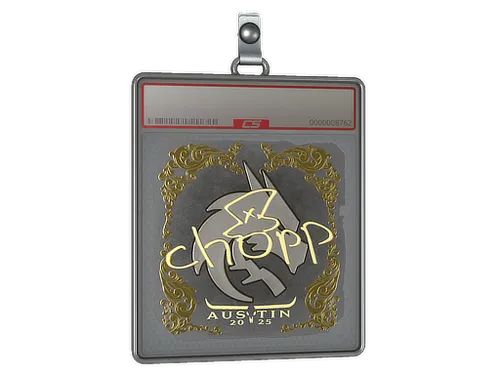 Sticker Slab | chopper (Gold) | Austin 2025