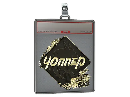 Sticker Slab | chopper (Gold) | Rio 2022