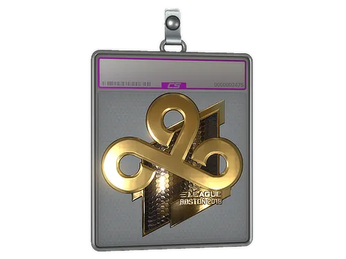 Sticker Slab | Cloud9 (Gold) | Boston 2018