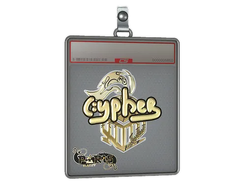 Sticker Slab | Cypher (Gold) | Paris 2023