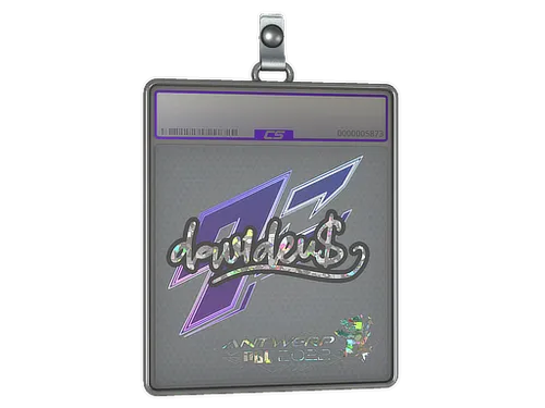 Sticker Slab | dav1d (Glitter) | Antwerp 2022