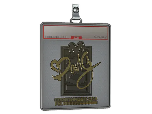 Sticker Slab | dav1g (Gold) | Copenhagen 2024