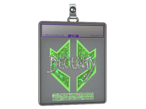 Sticker Slab | decenty (Glitter) | Copenhagen 2024