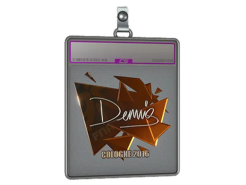 Sticker Slab | dennis (Foil) | Cologne 2016