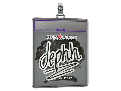 Sticker Slab | dephh (Foil) | Berlin 2019