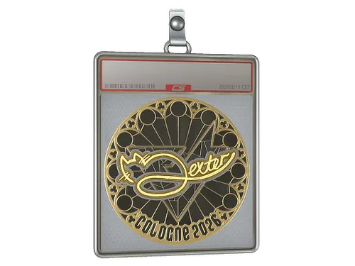 Sticker Slab | dexter (Gold) | Cologne 2026