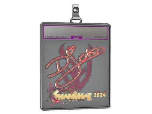 Sticker Slab | Djoko (Holo) | Shanghai 2024