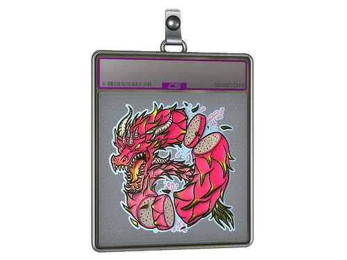 Sticker Slab | Dragon Fruit (Foil)