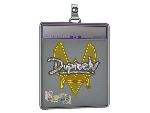 Sticker Slab | dupreeh (Glitter) | Paris 2023