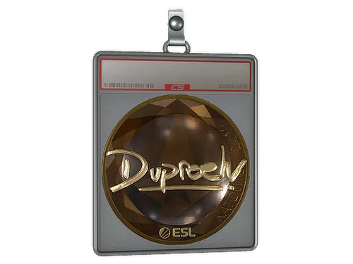 Sticker Slab | dupreeh (Gold) | Katowice 2019