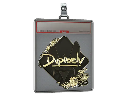 Sticker Slab | dupreeh (Gold) | Rio 2022