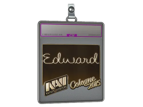 Sticker Slab | Edward (Gold) | Cologne 2015
