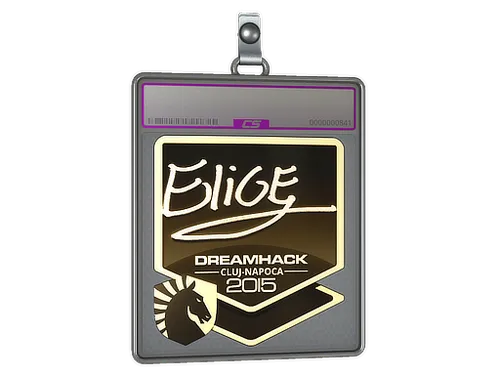 Sticker Slab | EliGE (Gold) | Cluj-Napoca 2015