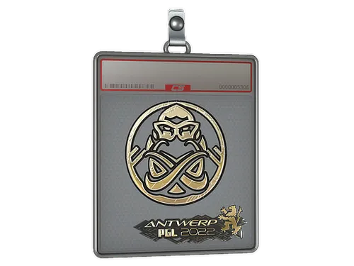 Sticker Slab | ENCE (Gold) | Antwerp 2022