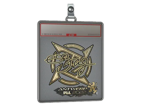 Sticker Slab | es3tag (Gold) | Antwerp 2022