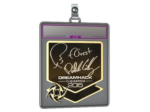 Sticker Slab | f0rest (Gold) | Cluj-Napoca 2015