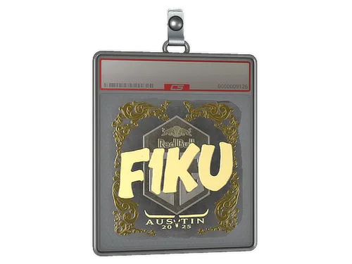 Sticker Slab | F1KU (Gold) | Austin 2025
