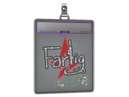 Sticker Slab | Farlig (Glitter) | Antwerp 2022