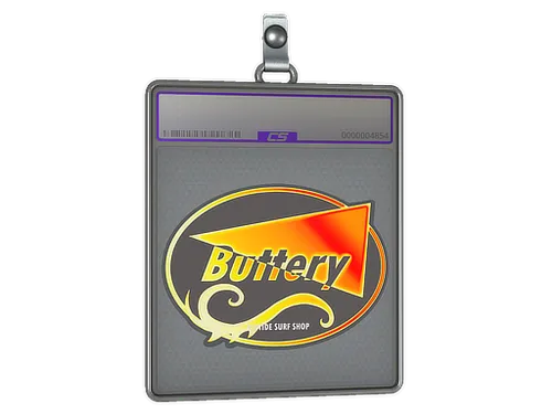 Sticker Slab | Flame Buttery (Holo)