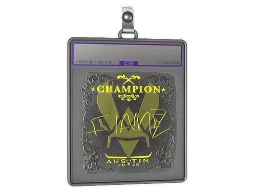 Sticker Slab | FlameZ (Foil, Champion) | Austin 2025