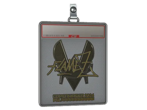 Sticker Slab | FlameZ (Gold) | Copenhagen 2024