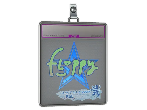 Sticker Slab | floppy (Holo) | Antwerp 2022