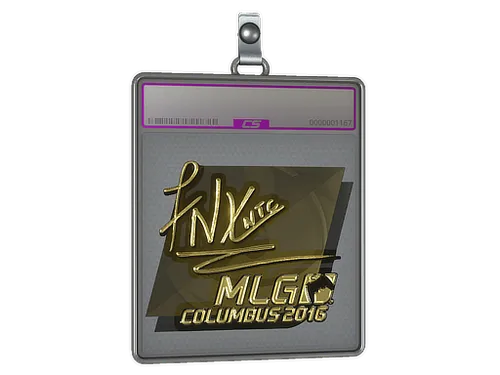 Sticker Slab | fnx (Gold) | MLG Columbus 2016