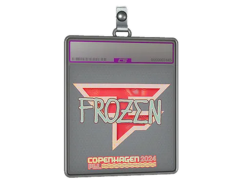 Sticker Slab | frozen (Holo) | Copenhagen 2024
