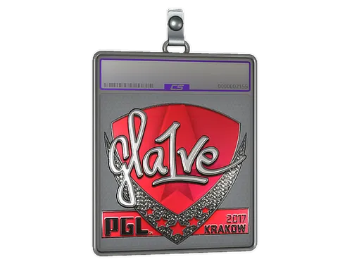 Sticker Slab | gla1ve (Foil) | Krakow 2017