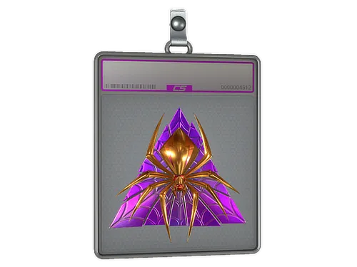 Sticker Slab | Gold Web (Foil)