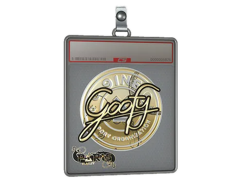 Sticker Slab | Goofy (Gold) | Paris 2023