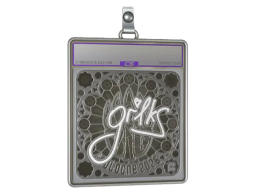 Sticker Slab | gr1ks (Foil, Ranked) | Cologne 2026