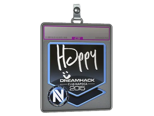 Sticker Slab | Happy (Foil) | Cluj-Napoca 2015