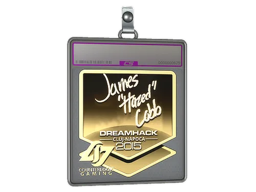 Sticker Slab | hazed (Gold) | Cluj-Napoca 2015