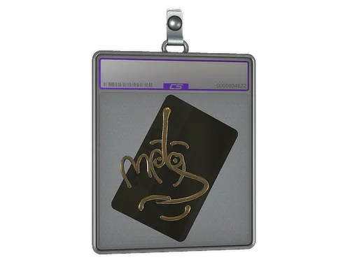 Sticker Slab | Hello MP9 (Gold)